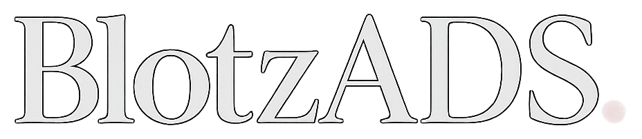 Logo branca da BlotzADS